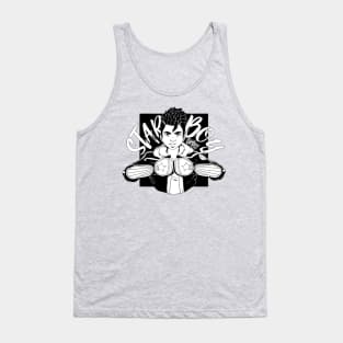 STAR BOY Black 'N' White Tank Top